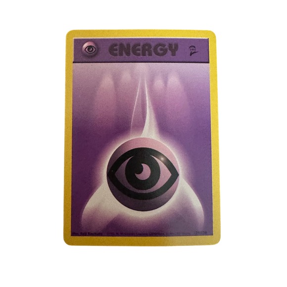 Pokemon Card Psychic Energy Unlimited Edition Trading Card Game TCG - Picture 1 of 2